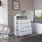 Organizador Barlovento, Blanco con Cuatro Cajones ZF