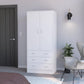 Closet Pilic, Blanco Duqueza, tres cajones con gran capacidad de almacenamiento ZF