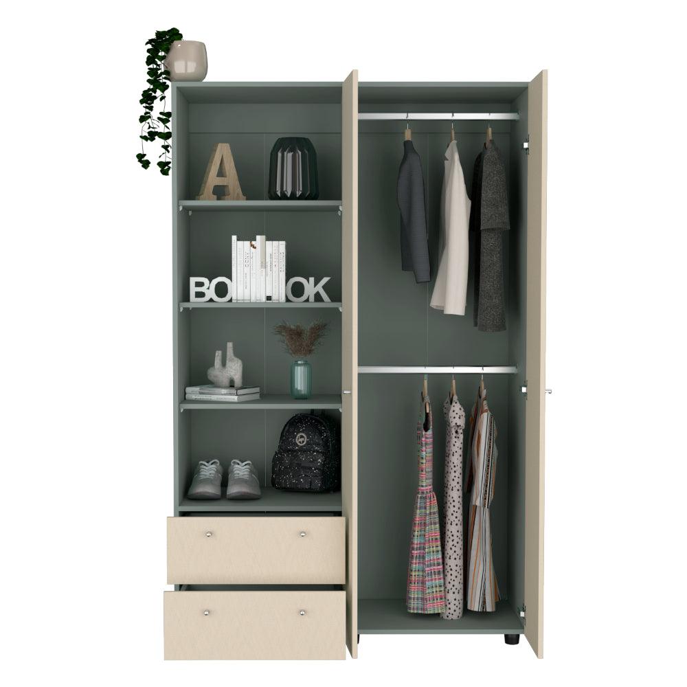 Closet Mokat, Agave y Toquilla, con dos puertas abatibles