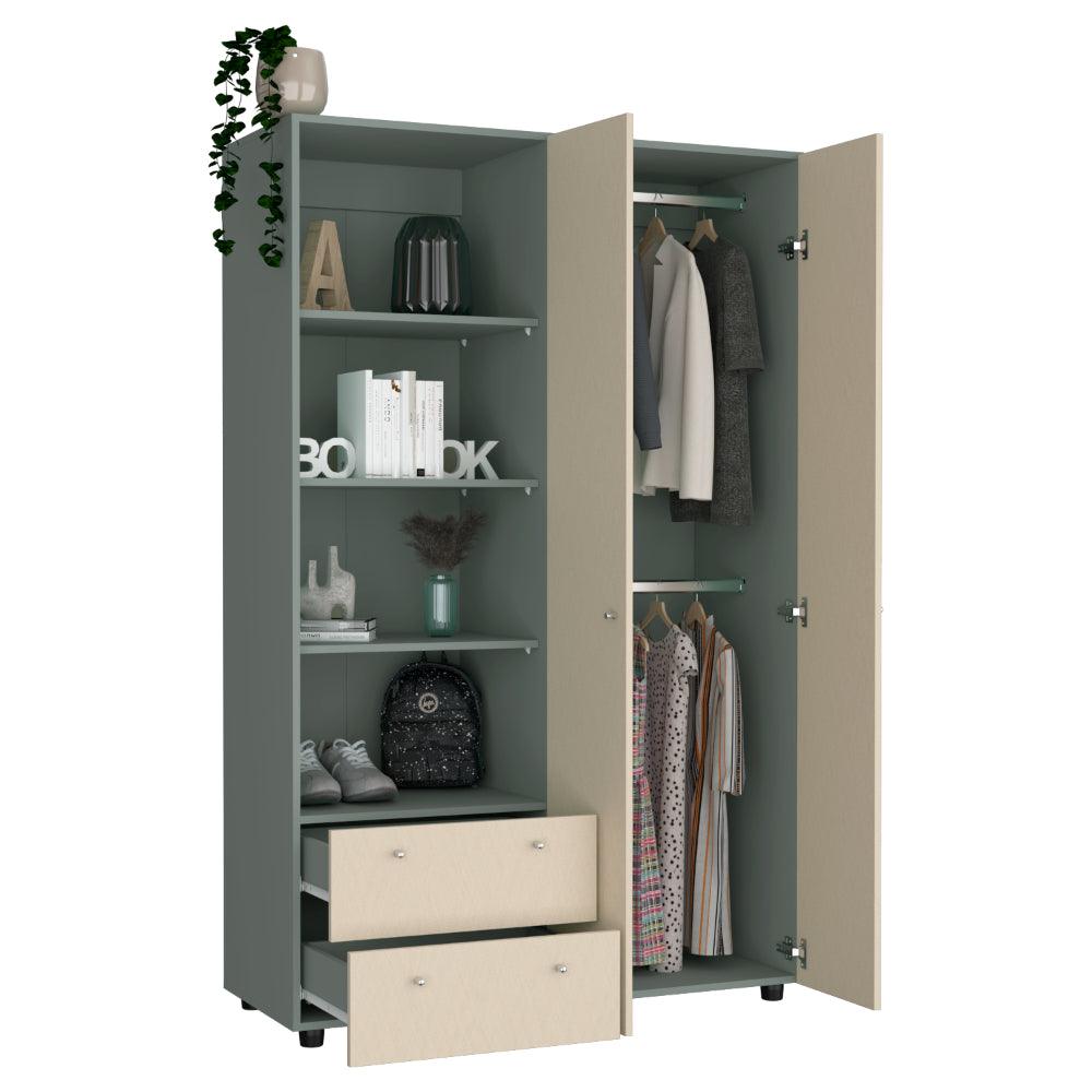 Closet Mokat, Agave y Toquilla, con dos puertas abatibles