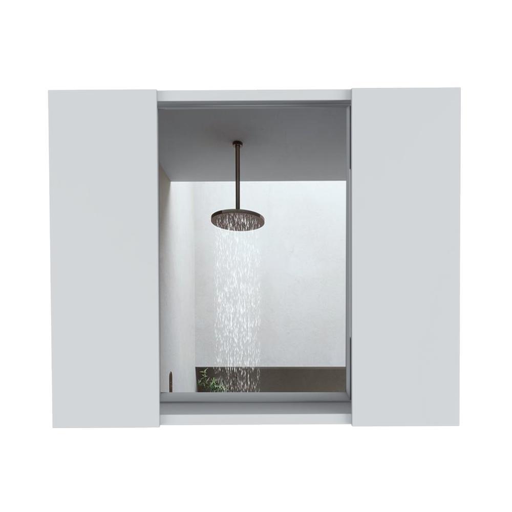 Estantería de Baño Kova, Blanco, con Cuatro Entrepaños ZF