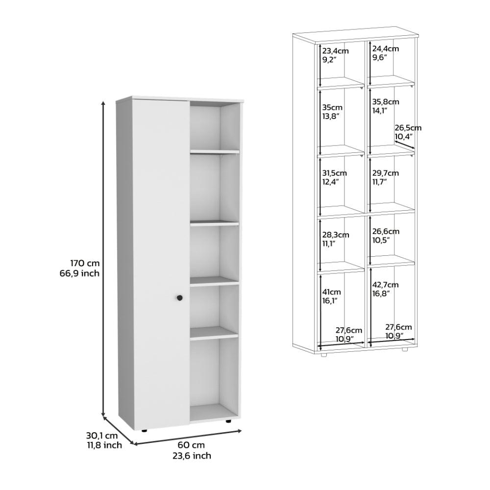 Alacena Multiusos Horbiz, Blanco, con espacio para guardar insumos ZF