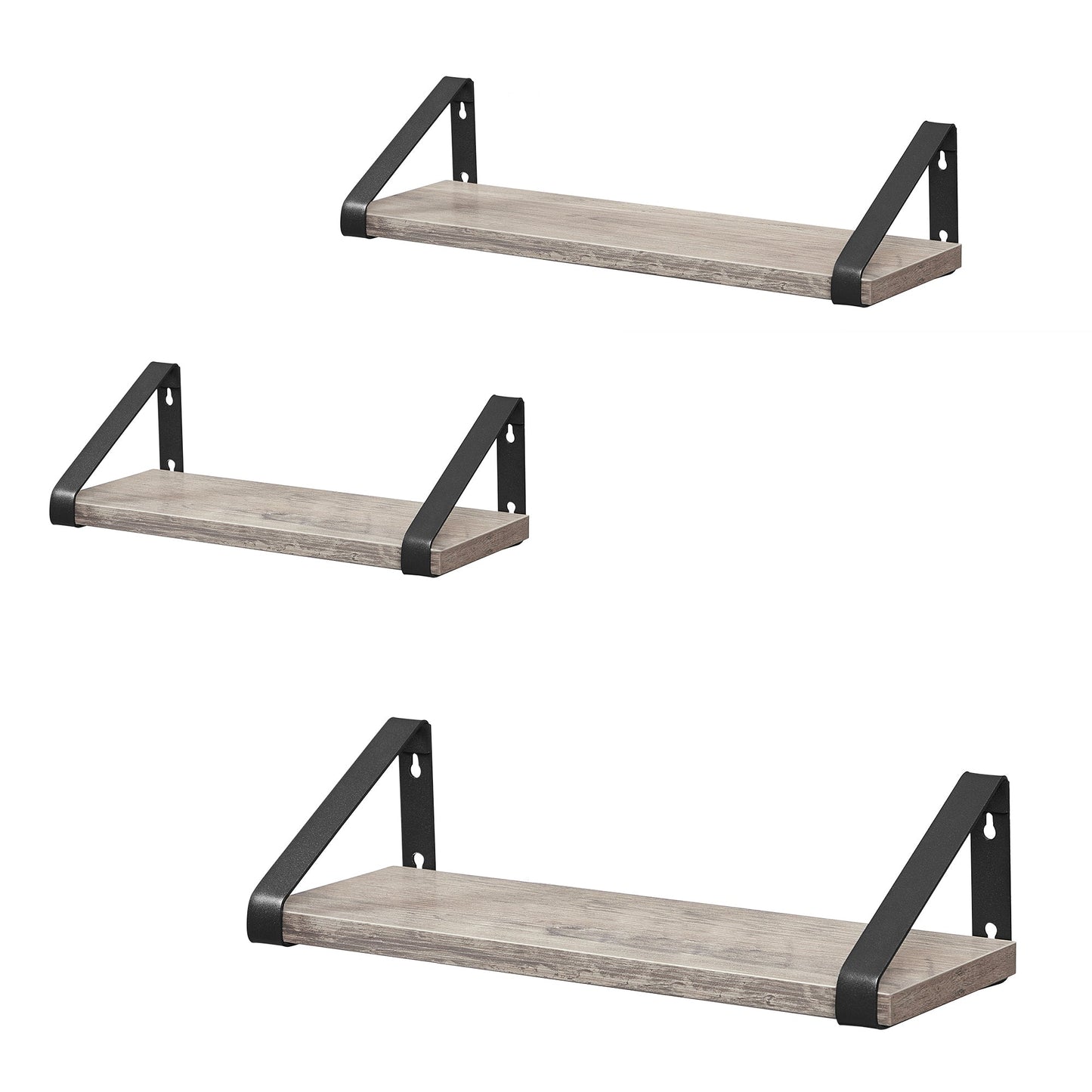 Set de 3 Repisas Shelf, Marrón Rustico