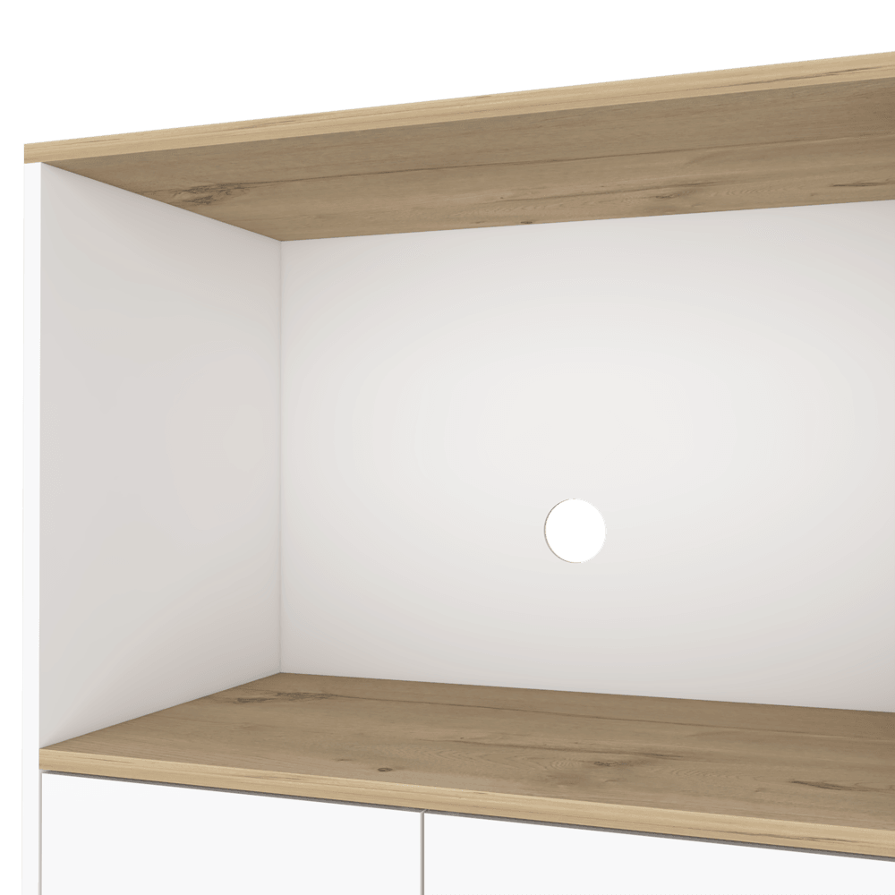 Mueble Auxiliar Lirio, Zabedra, con Espacio Para Microondas ZF