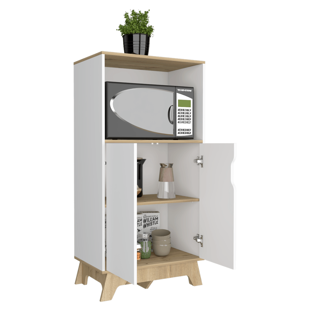 Mueble Auxiliar Lirio, Zabedra, con Espacio Para Microondas ZF