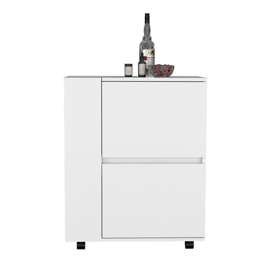 Bar Glasg, Blanco, Con tres puertas abatibles ZF