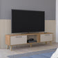 Mesa para TV Vanez, Capri y Fresno Europeo, con dos puertas abatibles 70"