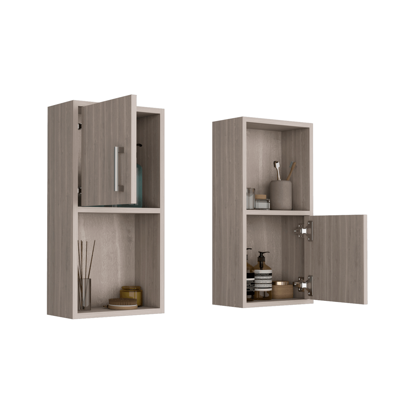 Gabinete de Baño Aqua 4, Bardolino, con Puerta Abatible X2 ZF