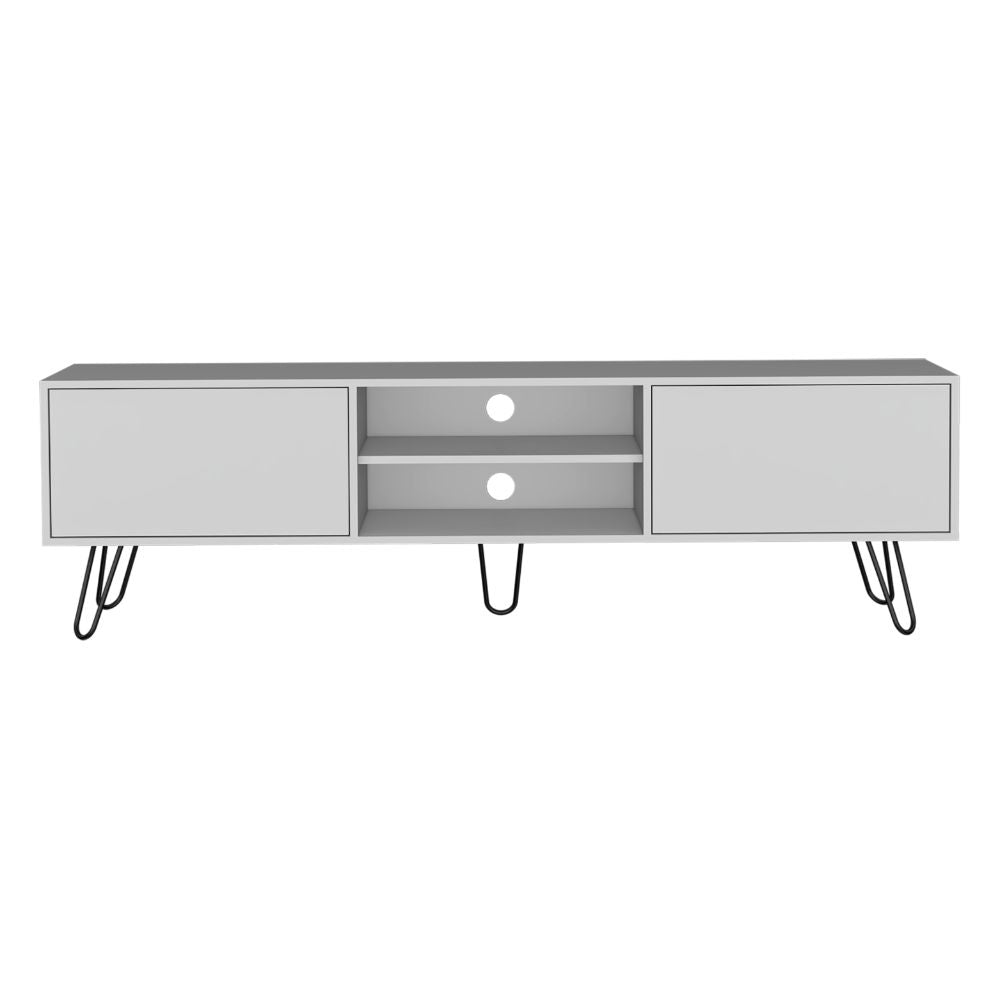 Mesa Para Tv Lara, Blanco, Para Televisor de 70 Pulgadas  ZF