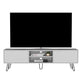 Mesa Para Tv Lara, Blanco, Para Televisor de 70 Pulgadas  ZF