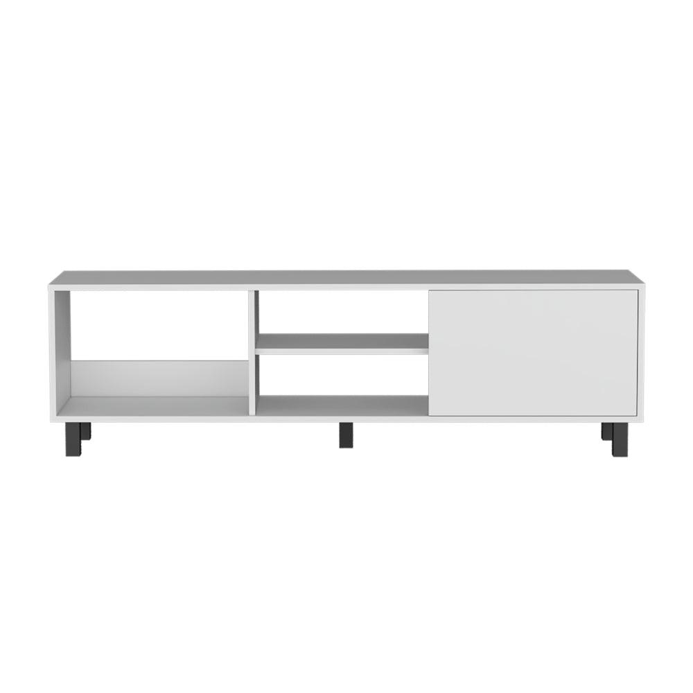 Mesa Para Tv Tunez, Blanco, Para Televisor Hasta 70 Pulgadas