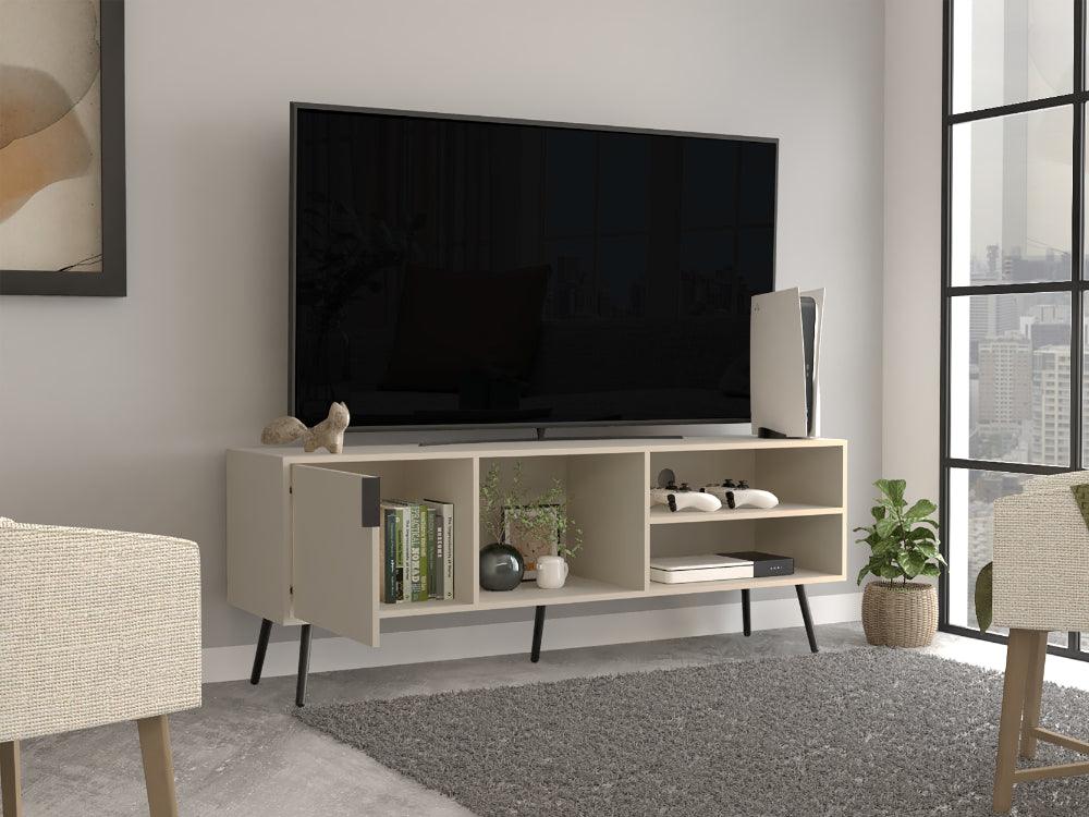 Mesa para TV Vulanno, Capri, con una puerta abatible 70"