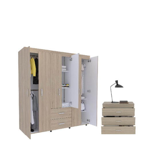 Combo para Habitación Cordata, Incluye Closet y Organizador.