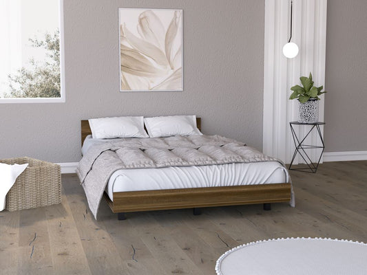 Cama Semi Doble Wesley, Cobre, 120 incluye tendido de tablones