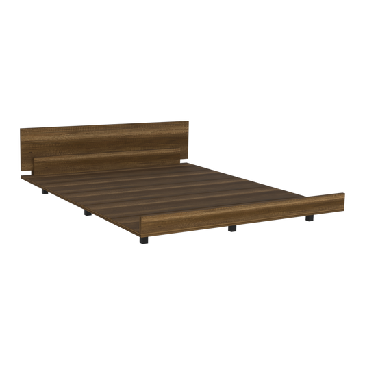 Cama Queen Wesley, Cobre, 160 incluye tendido de tablones