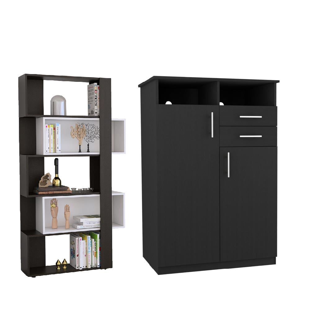 Combo para Habitación Galicia, incluye Biblioteca y Closet.