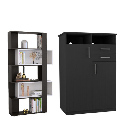 Combo para Habitación Galicia, incluye Biblioteca y Closet.