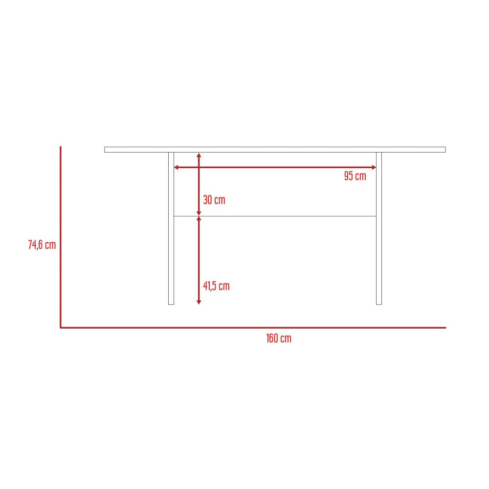 Comedor Ascher, Beige, Para Cuatro Puestos