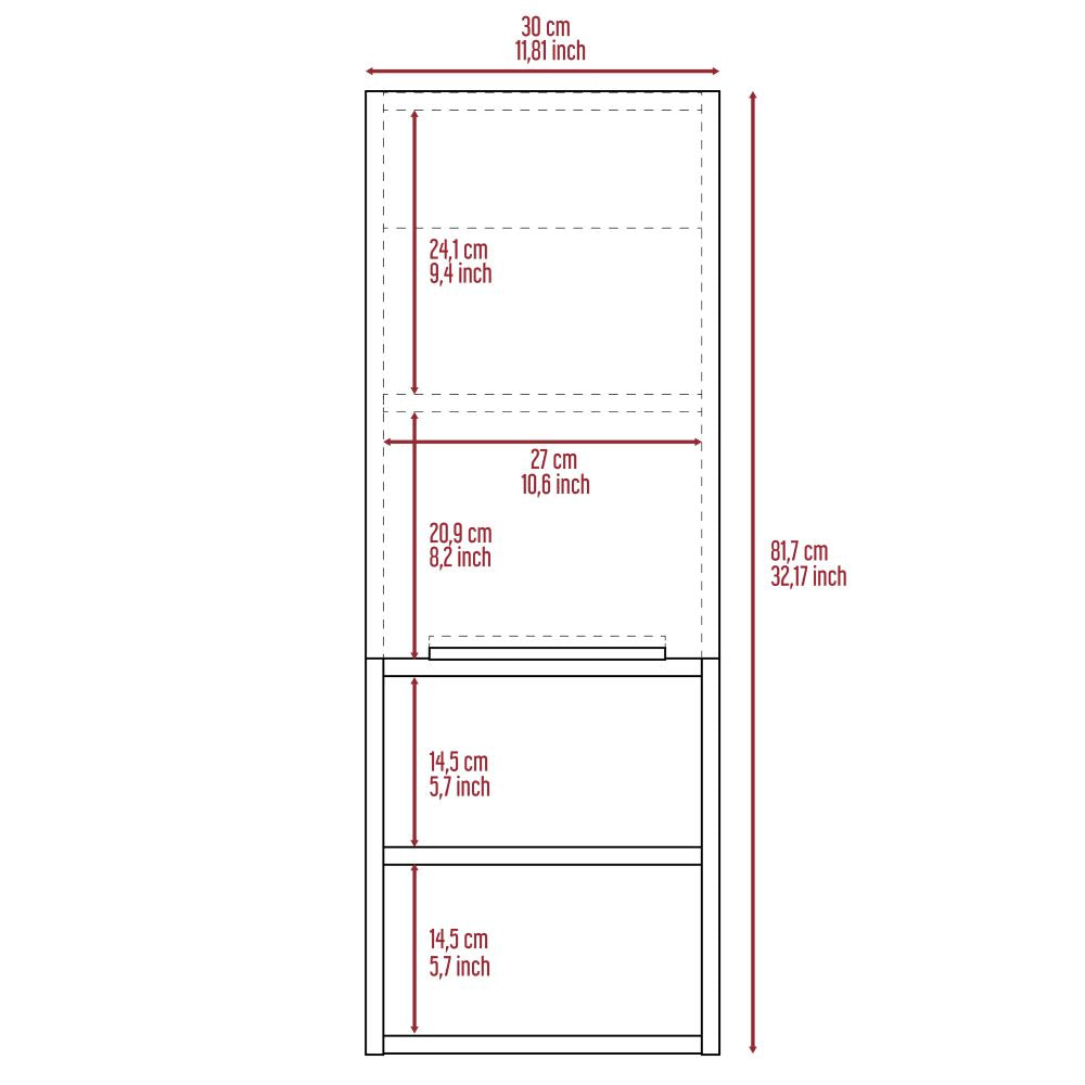 Gabinete de Baño, Real, Gris, Ideal Para Espacios Reducidos