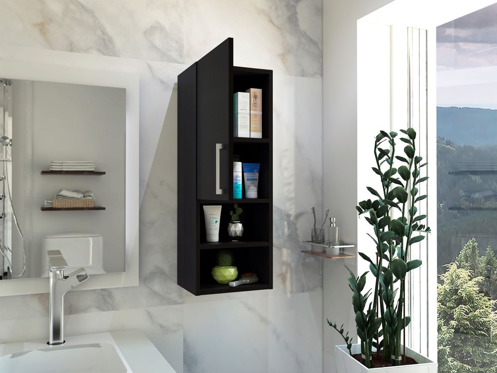 Gabinete de Baño Apolis color Wengue .