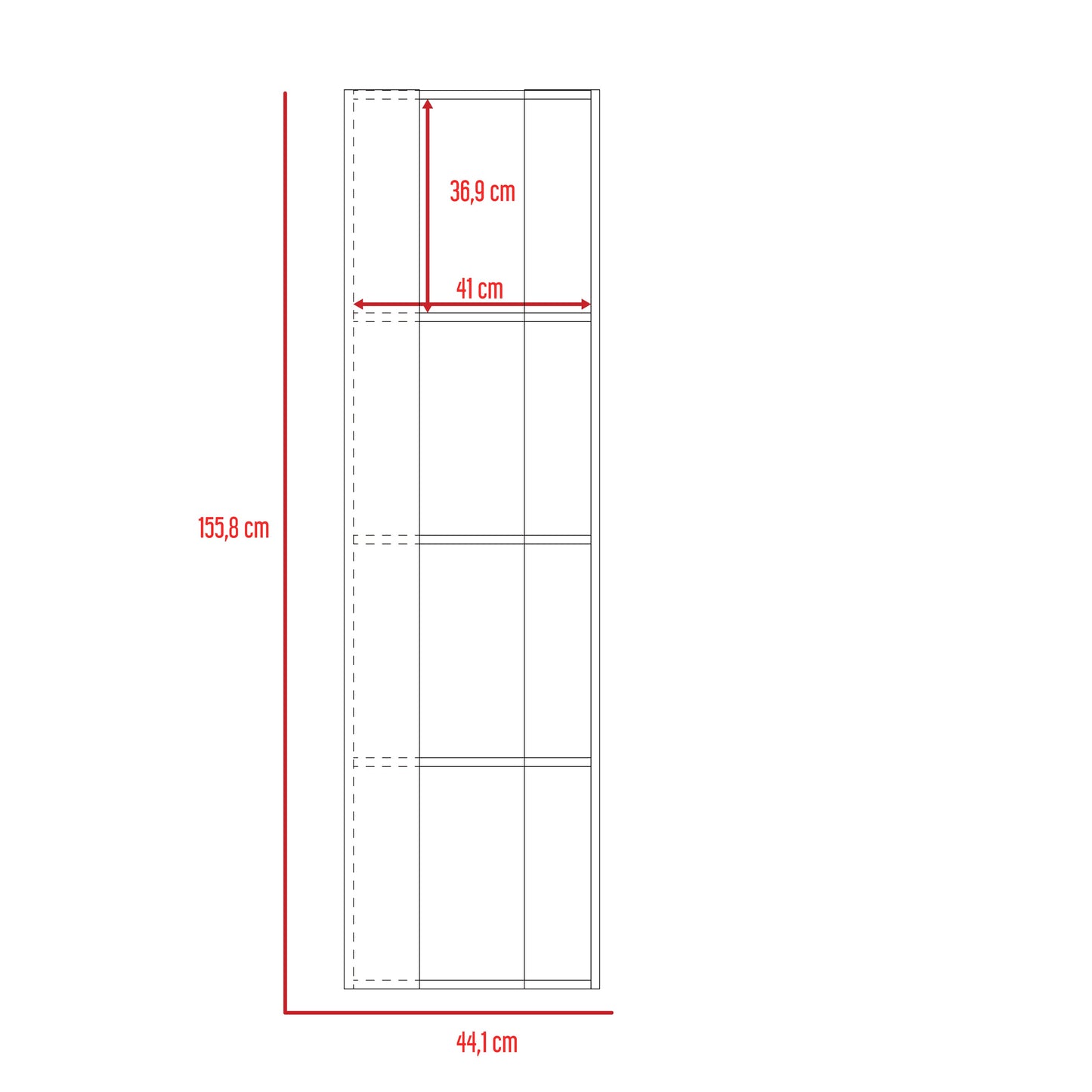 Mueble Esquinero Laurel, Wengue, con cuatro niveles para ubicar libros y objetos decorativos