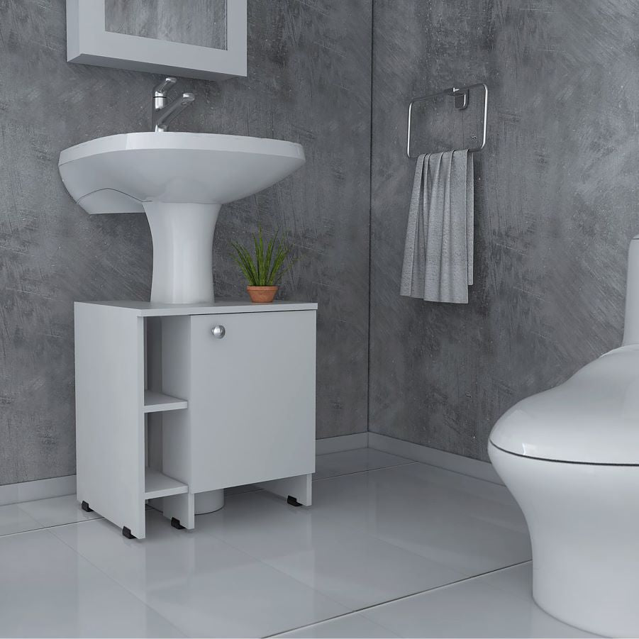 Combo para Baño Morgana, incluye Gabinete y Mueble Lavamanos.