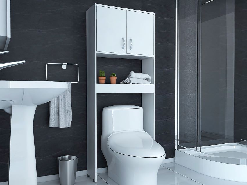 Combo para Baño Felicias, incluye Gabinete de Baño y Mueble Lavamanos.