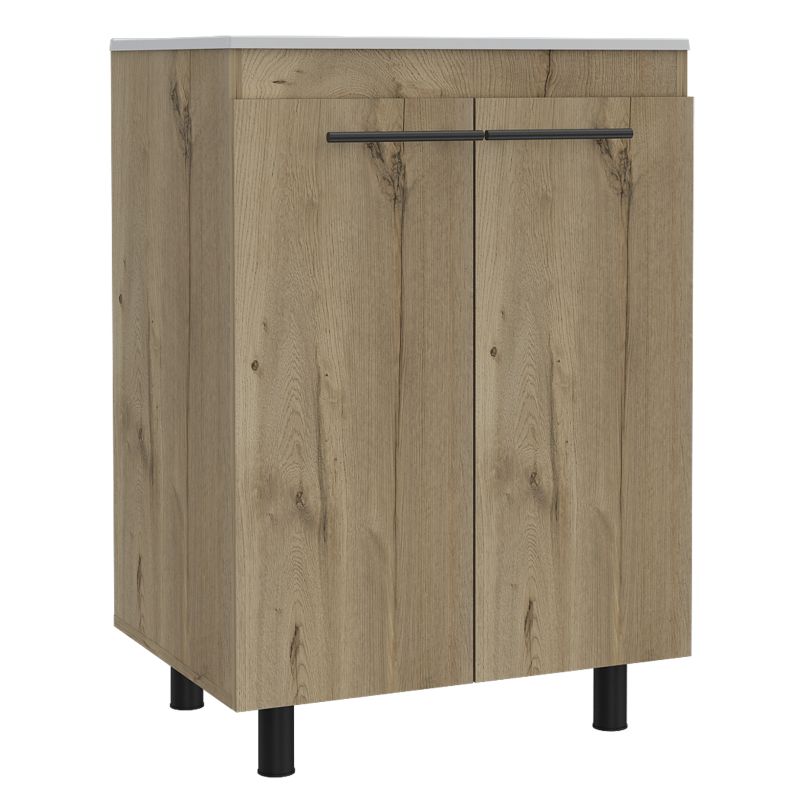 Mueble Lavamos Anney color Café claro para Baño.