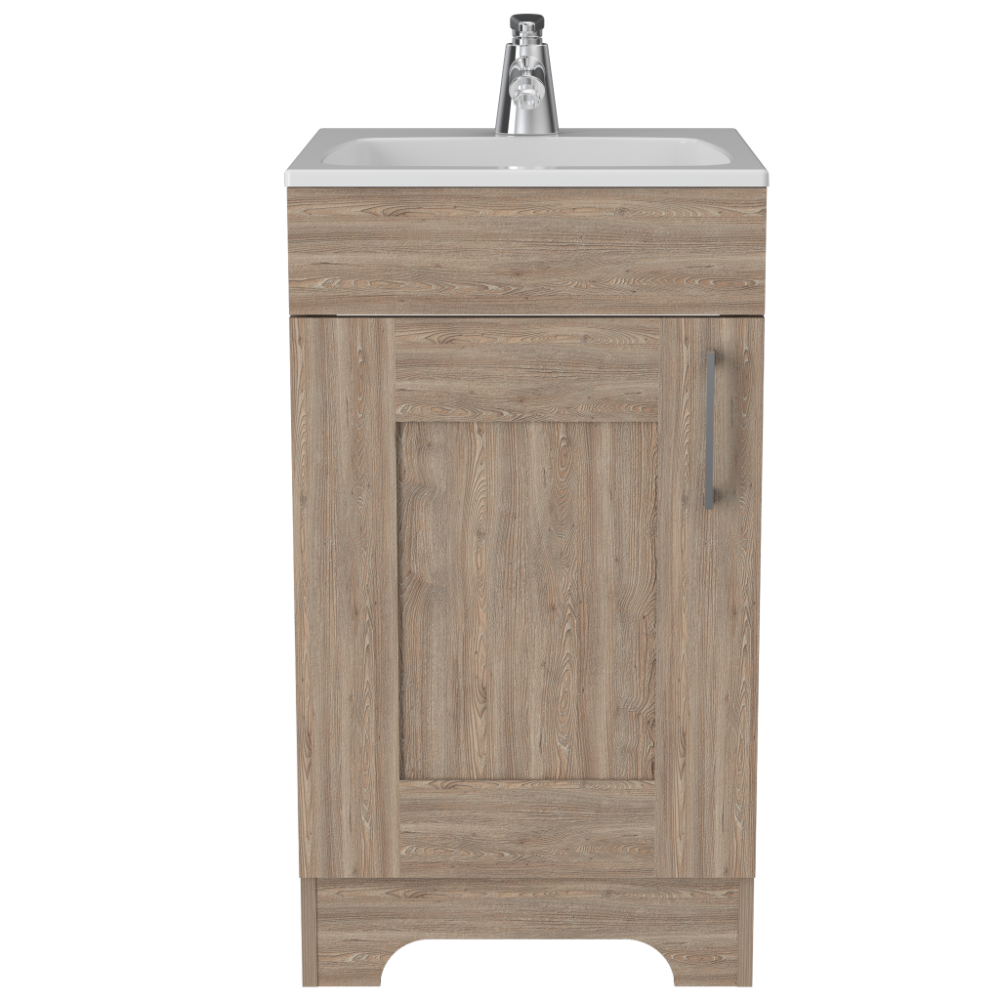 Mueble Lavamanos Apolis color Miel para Baño.