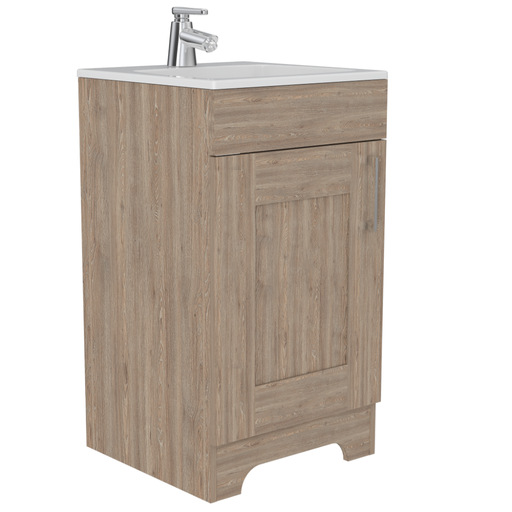 Mueble Lavamanos Apolis color Miel para Baño.