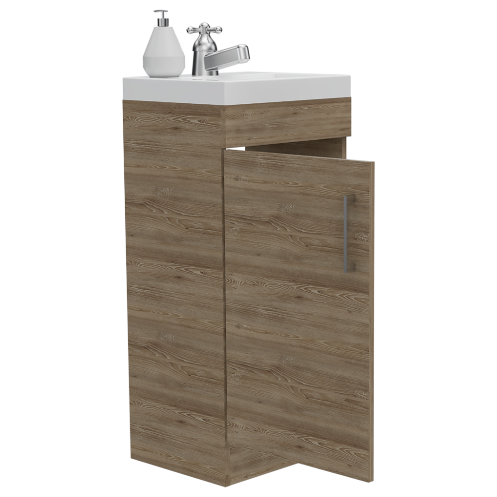 Mueble Lavamanos Oporto color Miel para Baño.