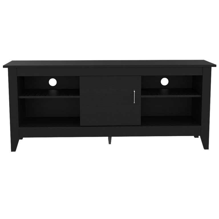 Mesa para TV Sarume, Wengue, con puerta 65"