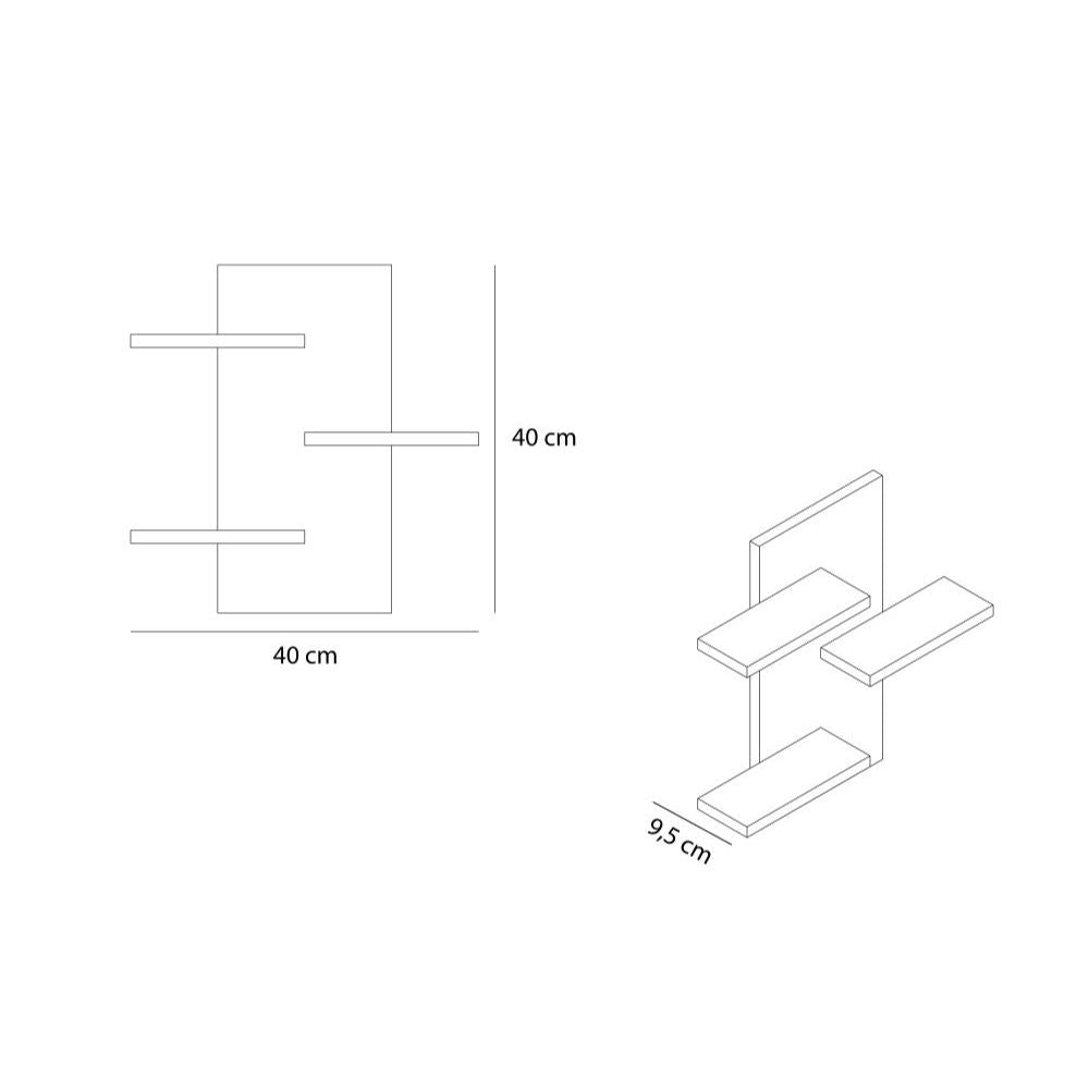 Combo para Habitación Orizaba, Incluye Closet y Repisa.