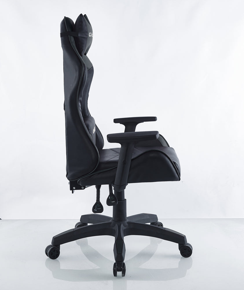 Silla Gamer X-71, Negro, con Cómodo Espaldar y Rodachines