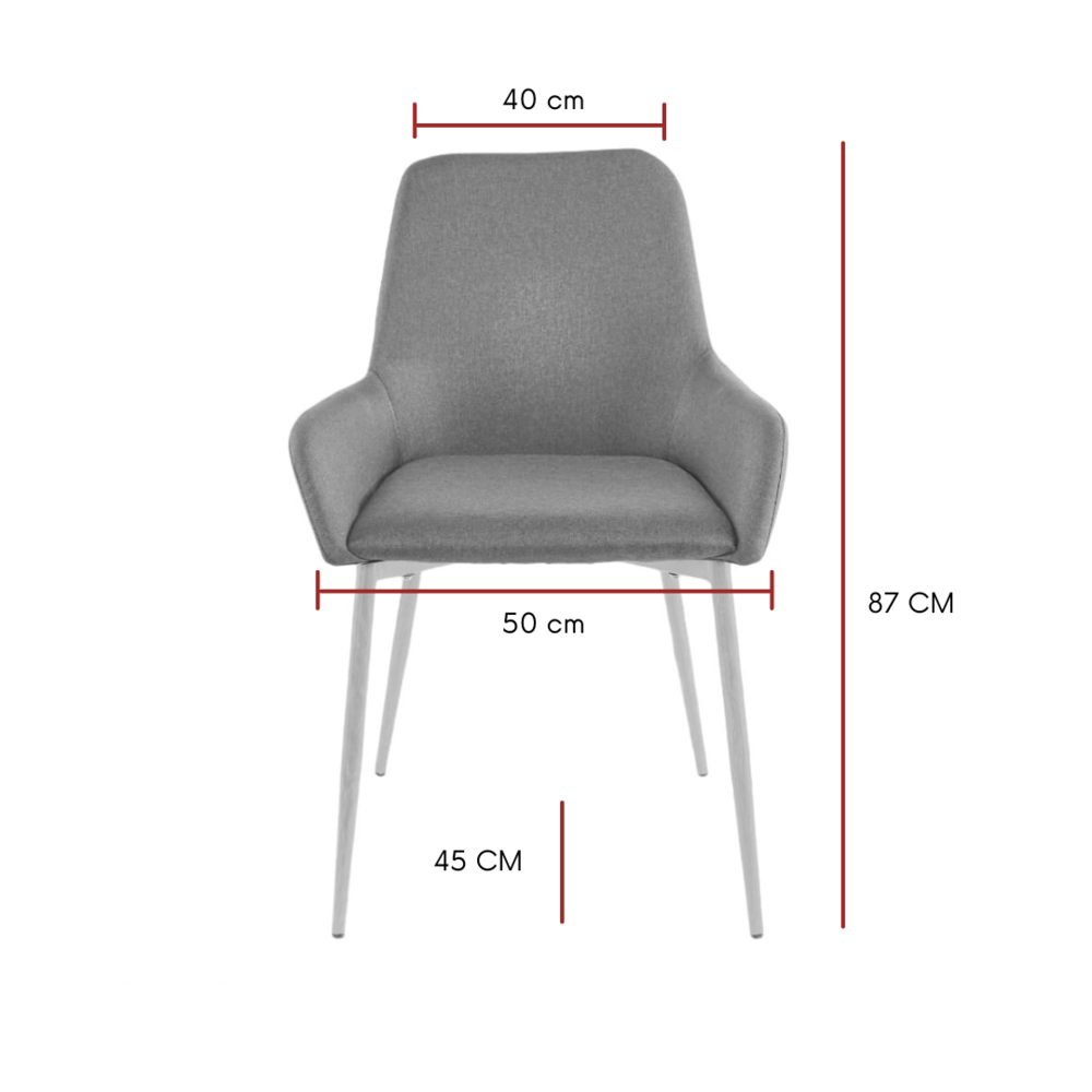 Silla Clásica Concept, Negro y Café, con Cómodo Espaldar