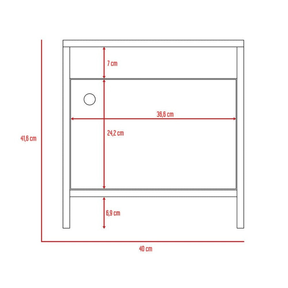 Combo Morasurco, incluye Mesa para TV y Mesa de Noche.